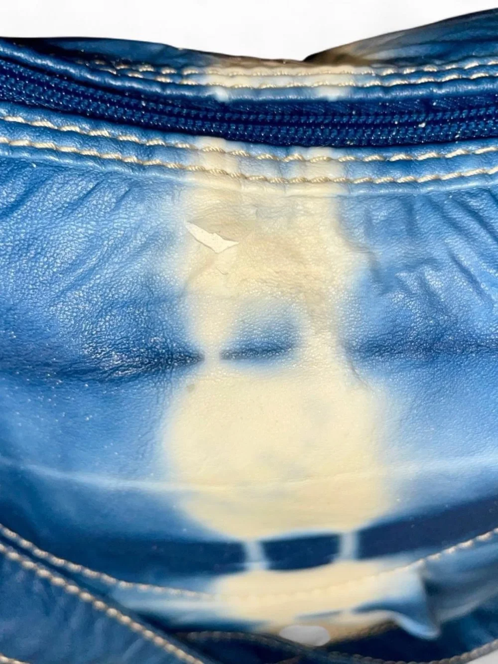 Y2K Rare Red by Marc Ecko Shibori Tie-Dye Hobo Bag